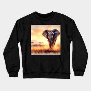 Elephant Love . Crewneck Sweatshirt